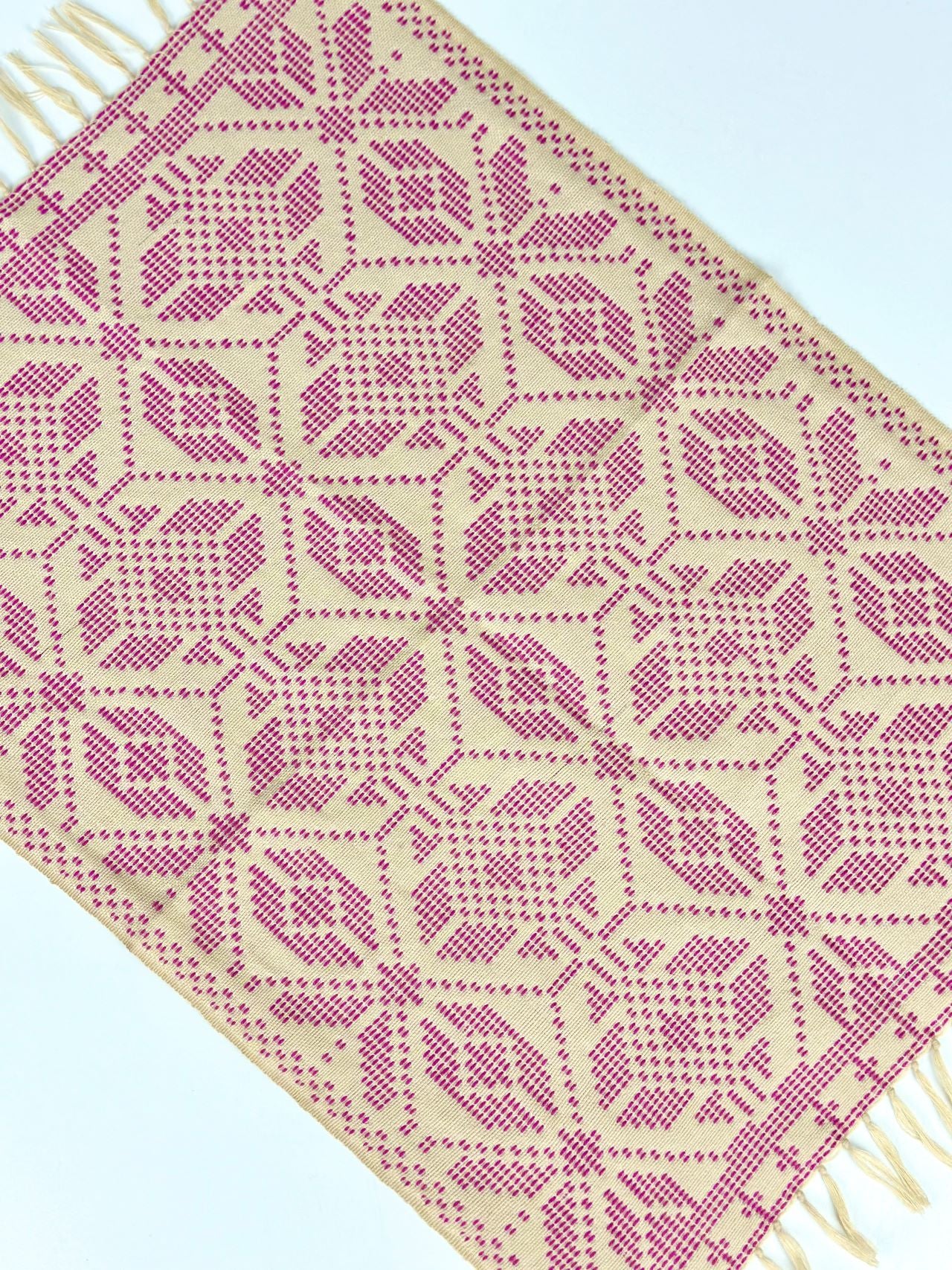 Yakan Placemats - Beige/Pink Set of 6