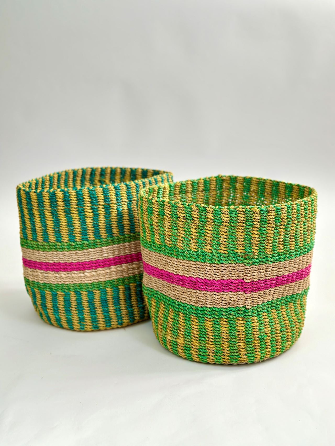 Abaca Colored Baskets