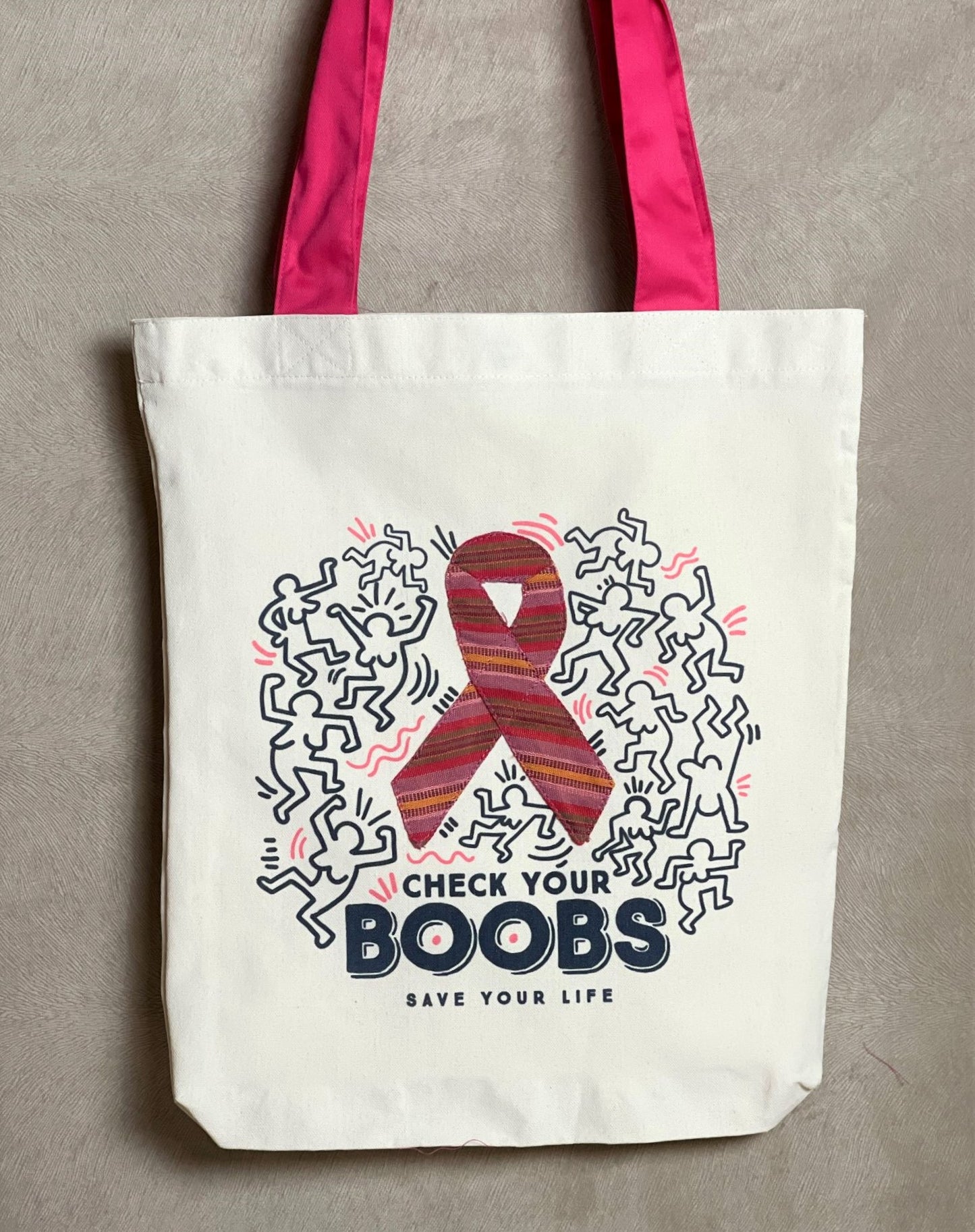 CHECK YOUR BOOBS Advocacy Tote