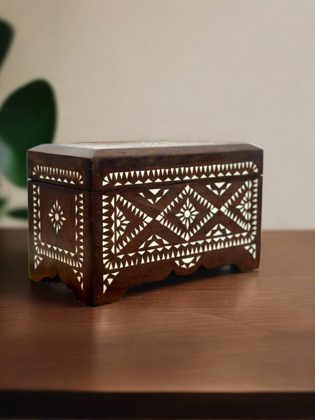 Handcrafted Maranao baor or wooden chest using narra from Malingkat Wevaes Philippines