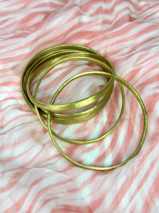 Handcrafted T'boli Brass Bangles