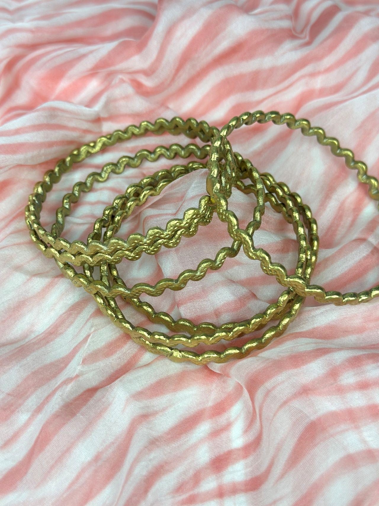 Handcrafted T'boli Brass Bangles