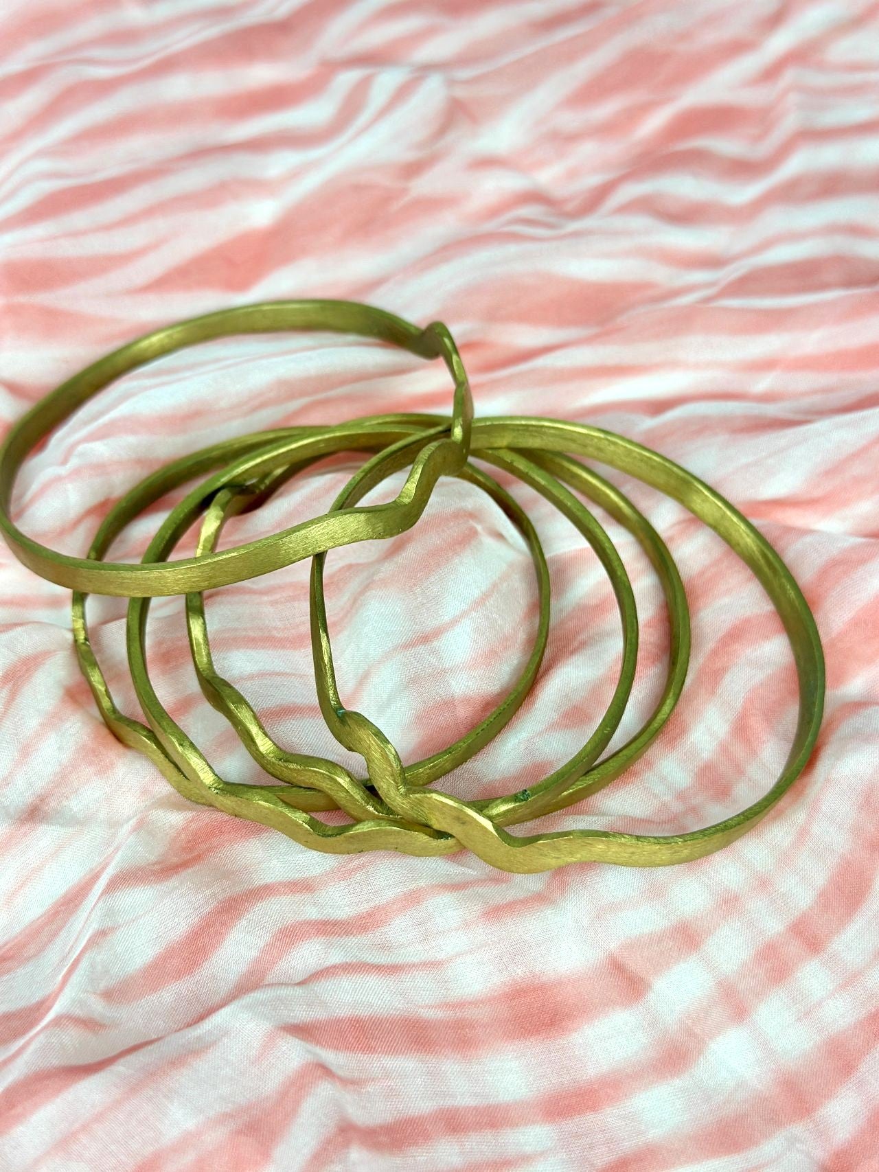 Handcrafted T'boli Brass Bangles