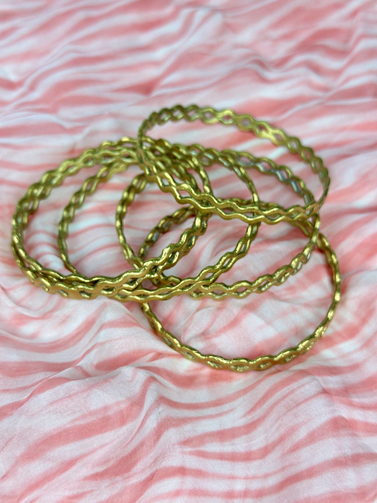 Handcrafted T'boli Brass Bangles