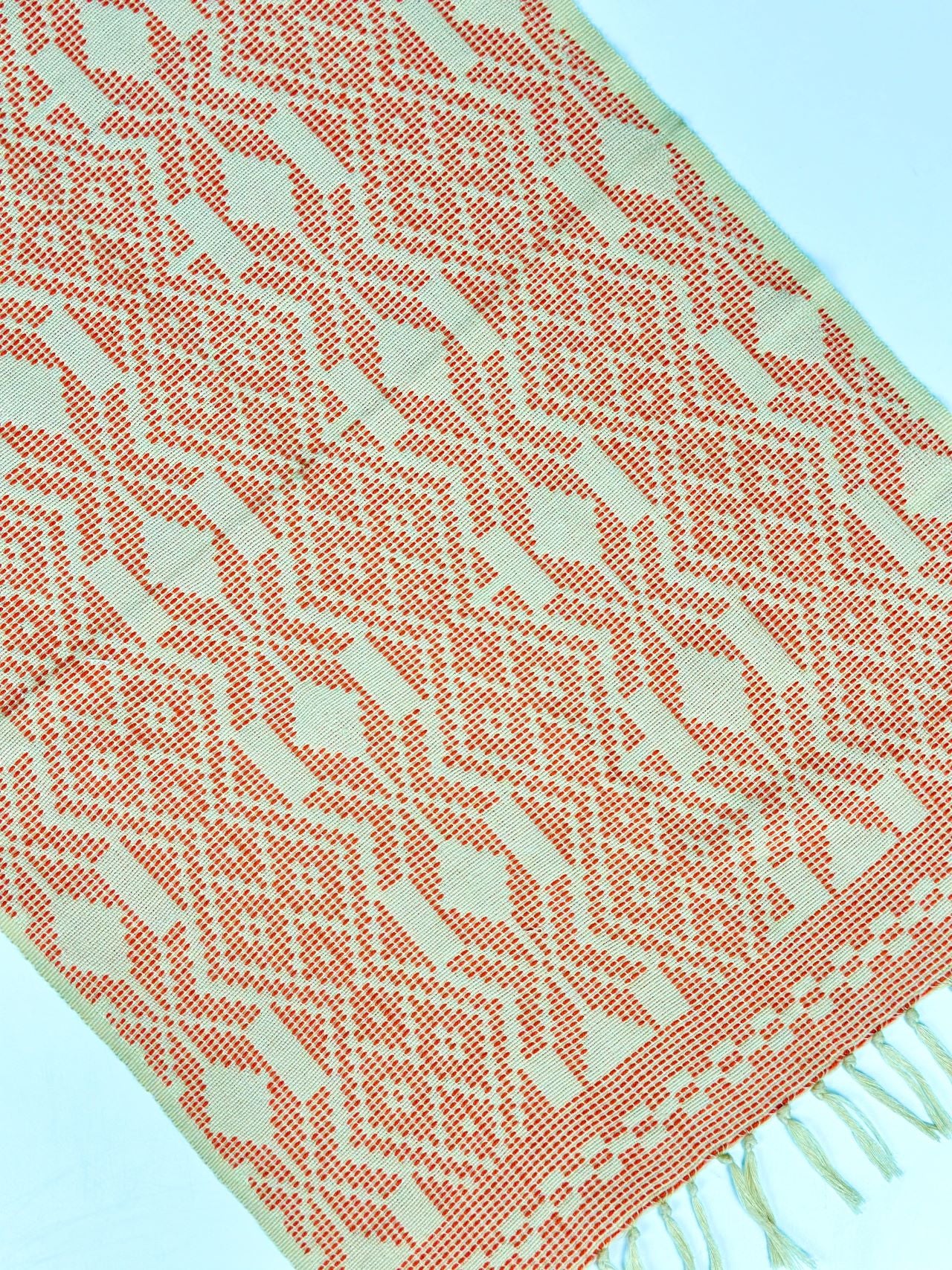 Yakan Placemats - Beige/Orange