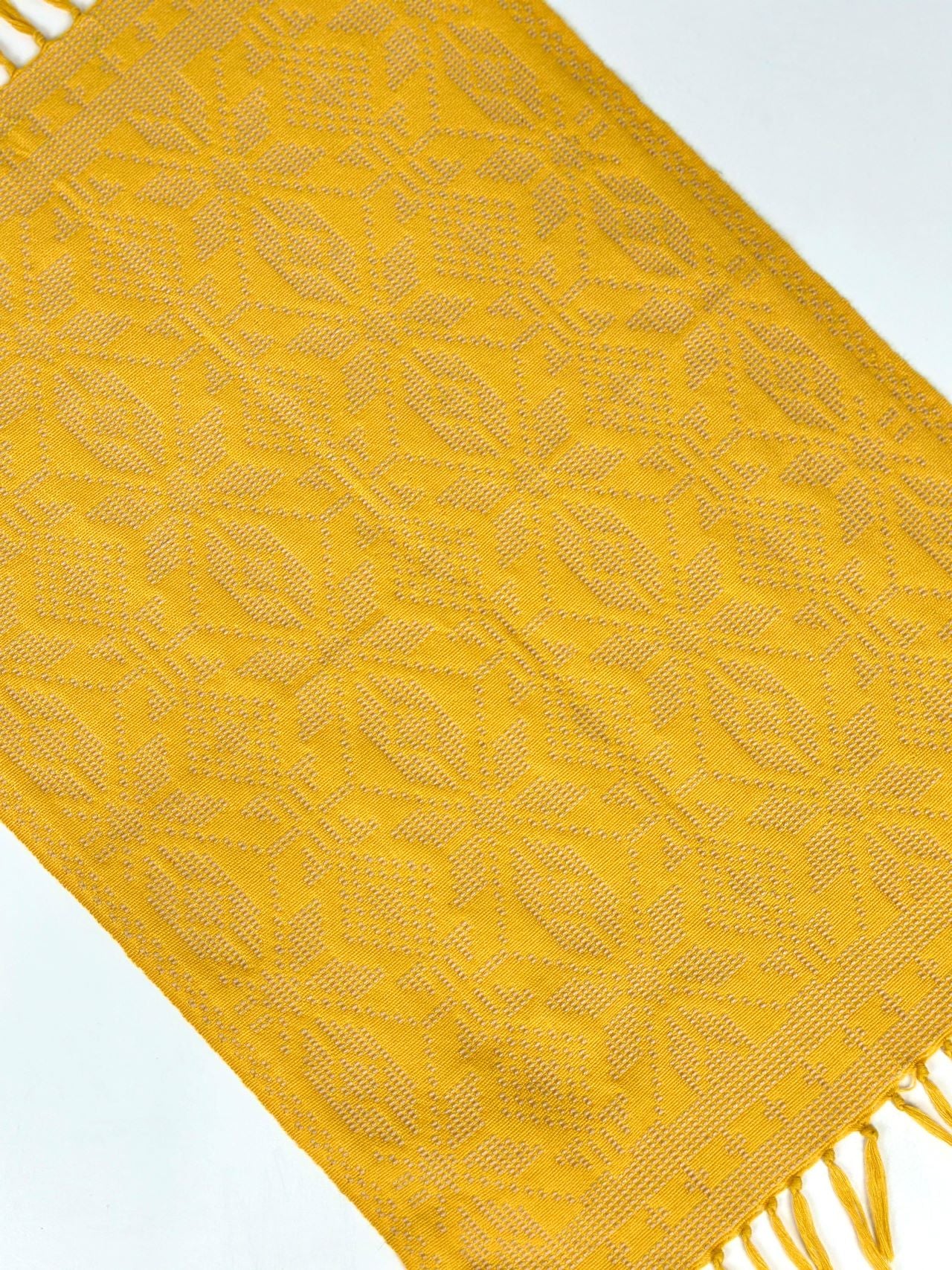 Yakan Placemats - Golden Yellow/Beige