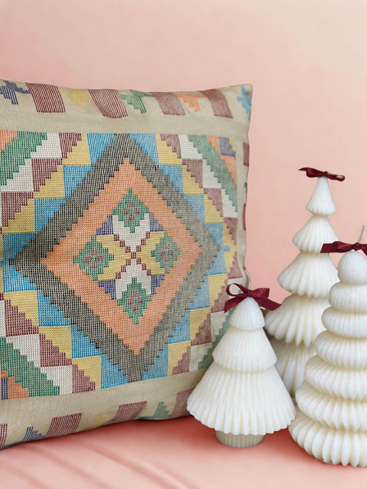 Handwoven Yakan Cushion Cover - 16x16