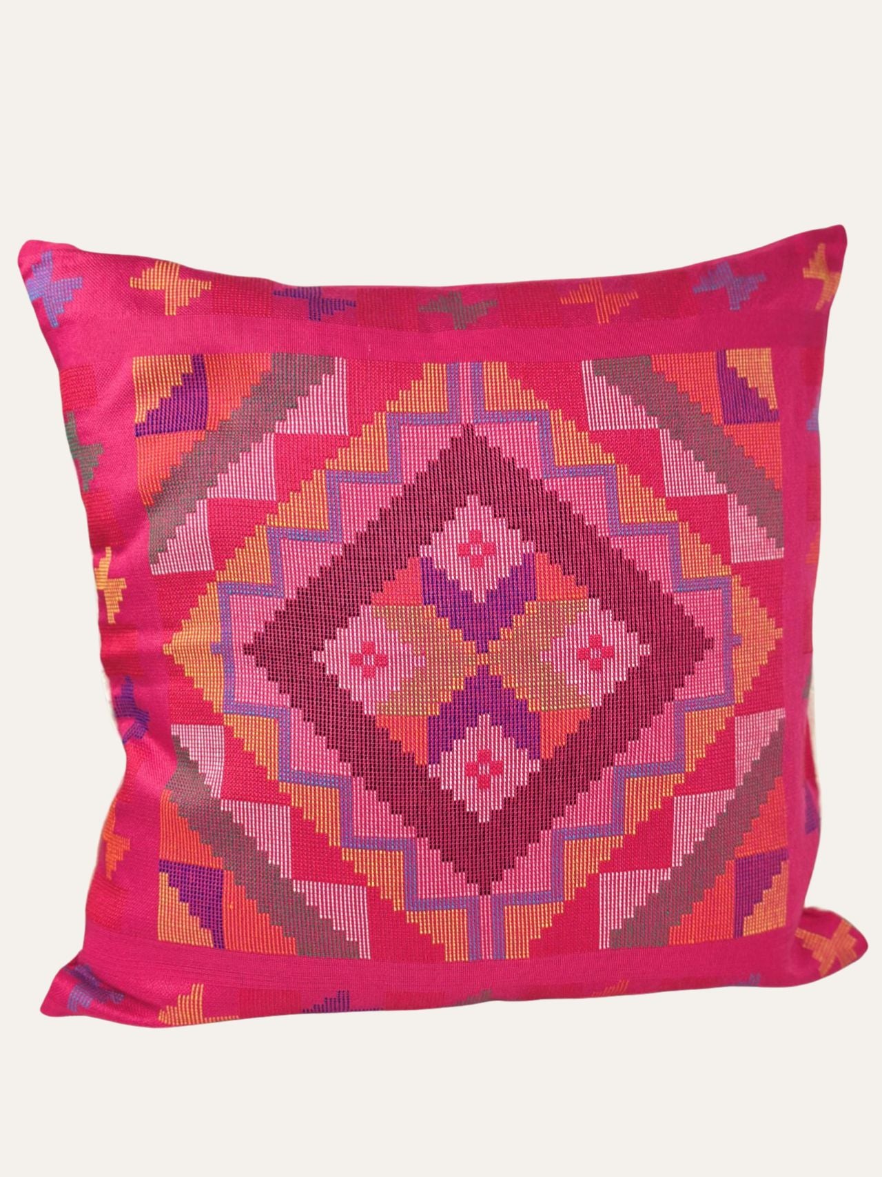 Handwoven Yakan Cushion Cover - 18x18