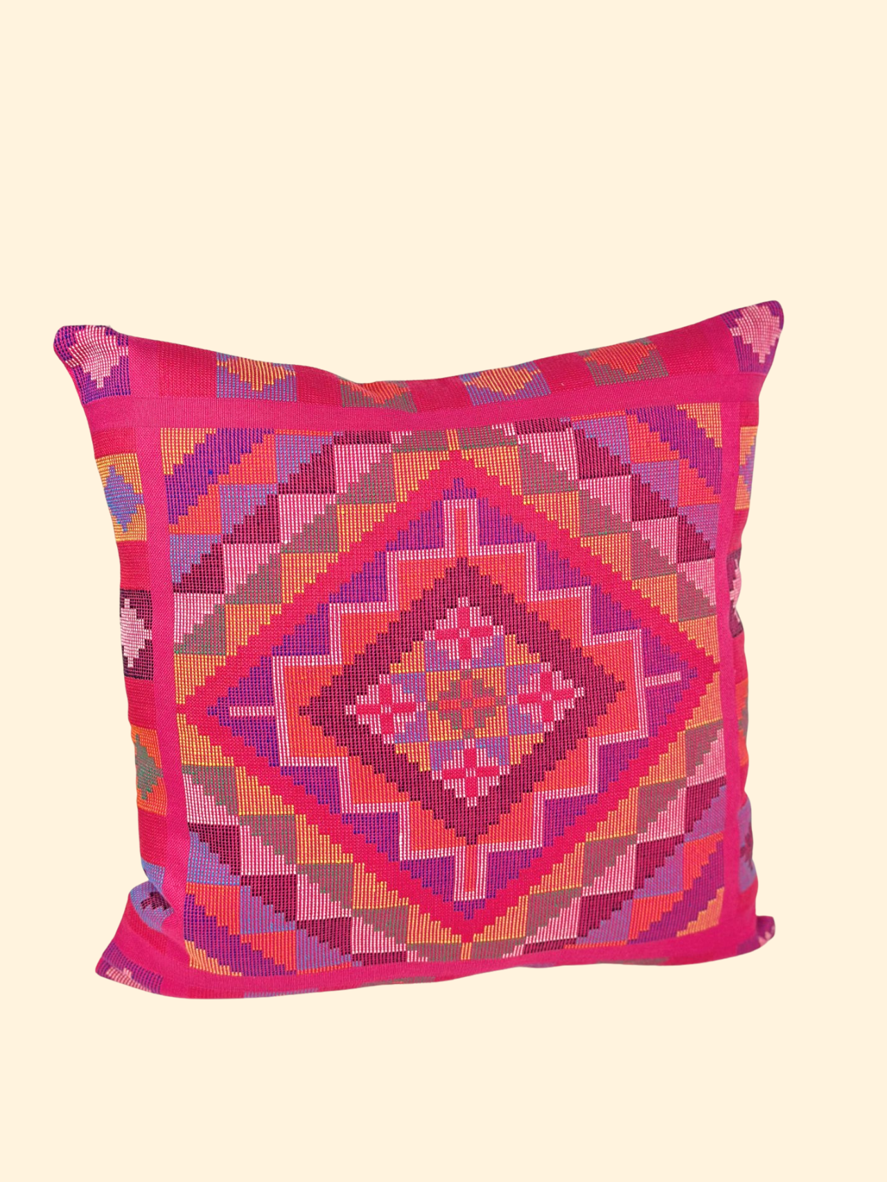 Handwoven Yakan Cushion Cover - 16x16