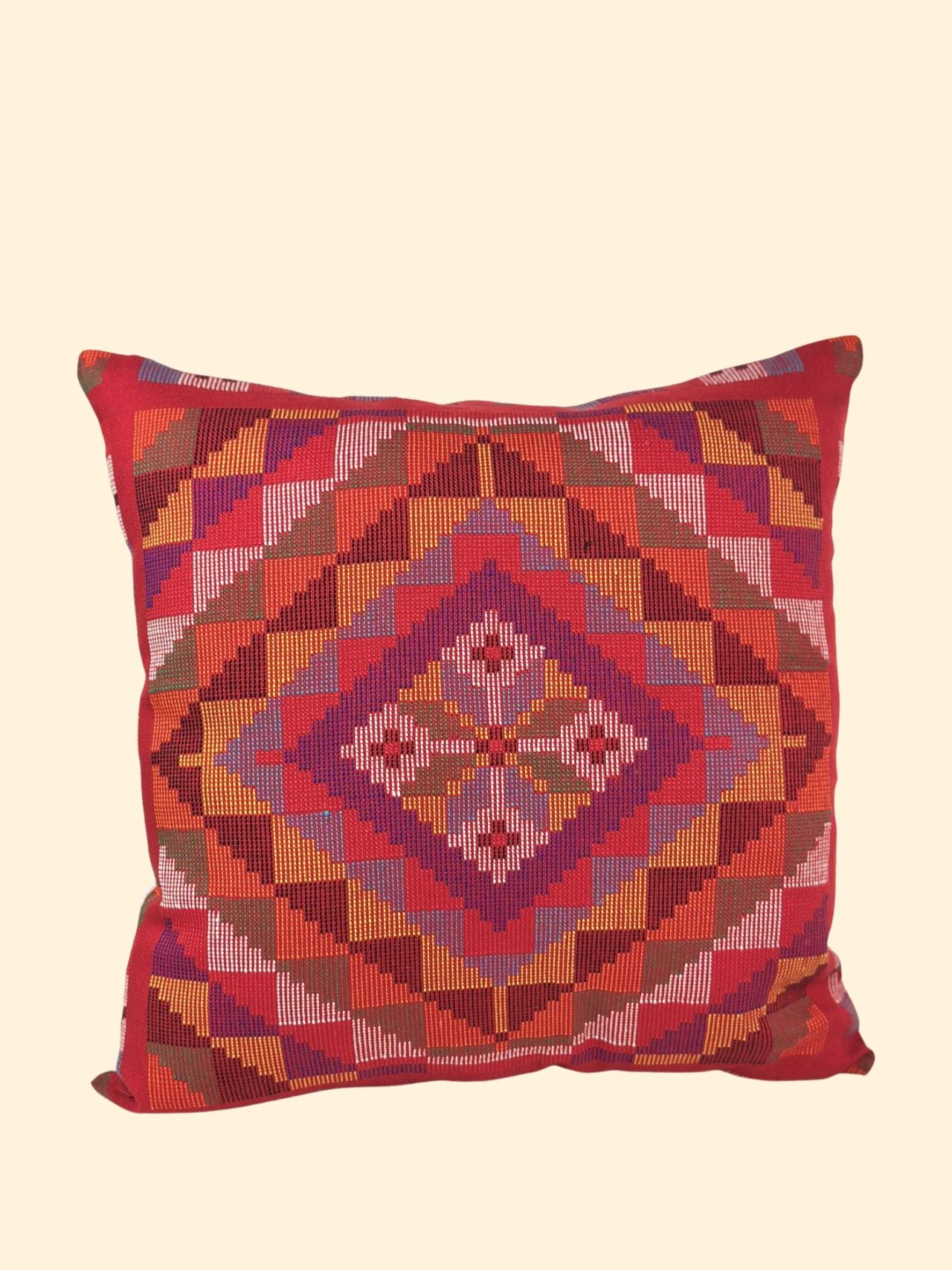 Handwoven Yakan Cushion Cover - 16x16