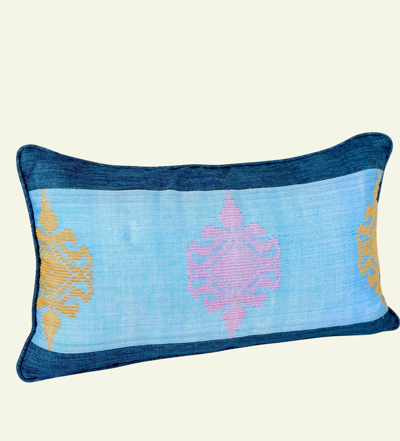 Handwoven Inaul Lumbar Pillow