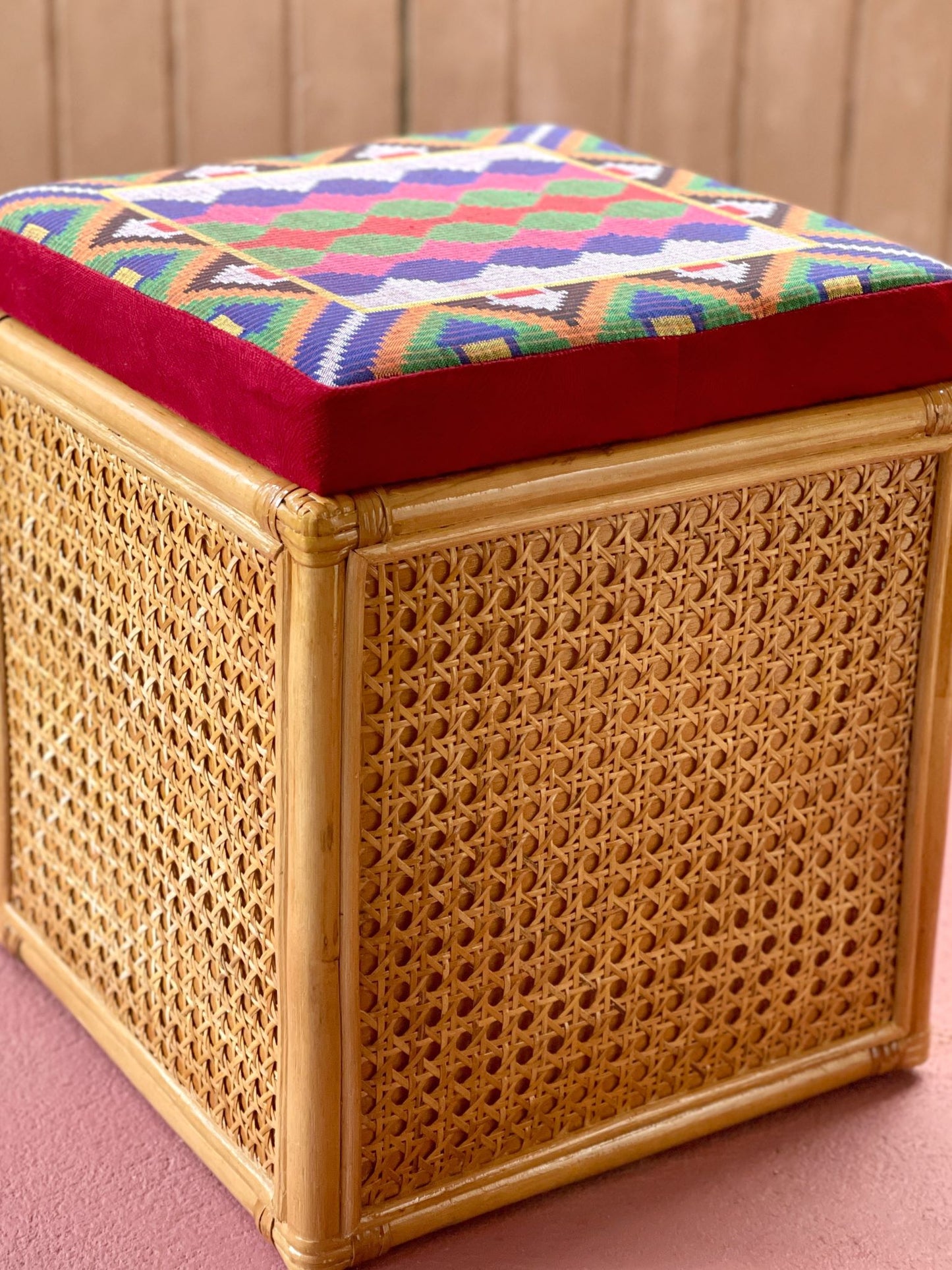 Tausug Solihiya Ottoman Storage