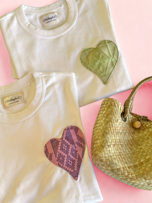 Woven Heart Tee